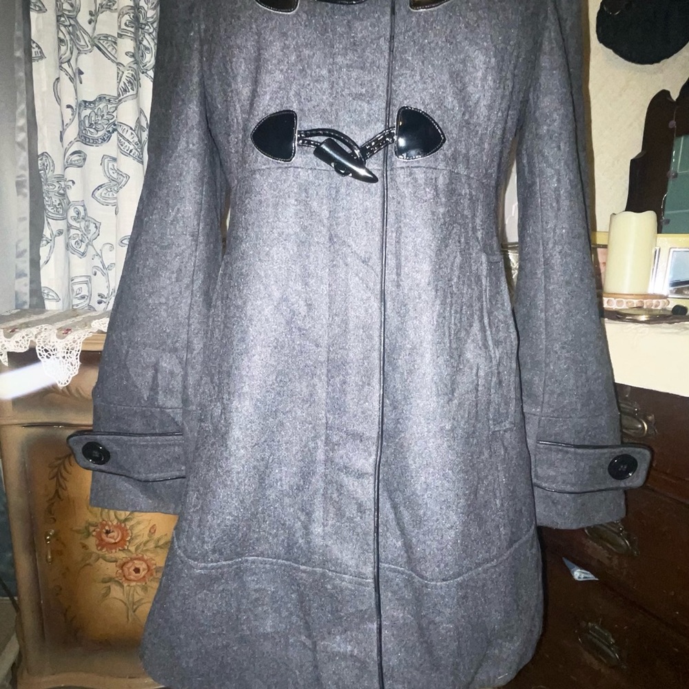 Guess womens wool overcoat, size M - Picture 2 of 9